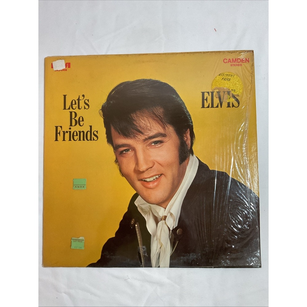 Elvis Presley Let's Be Friends Vinyl LP Record CAS-2408 Camden Pickwick Canada